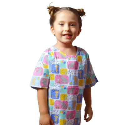 Bata de paciente Infantil talla: 6 - 8: imagen 7