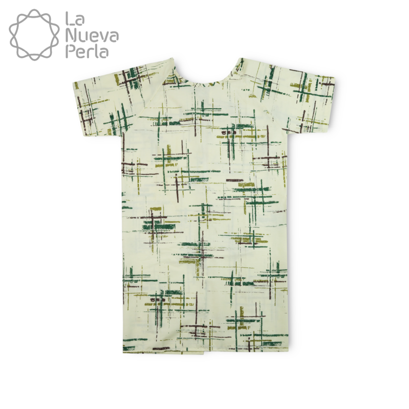 Bata de paciente Manchester Camuflaje Verde
