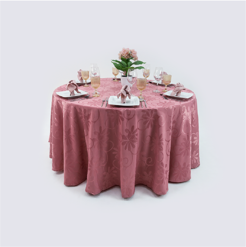 Mantel Yackard Redondo YE-260 PALO DE ROSA