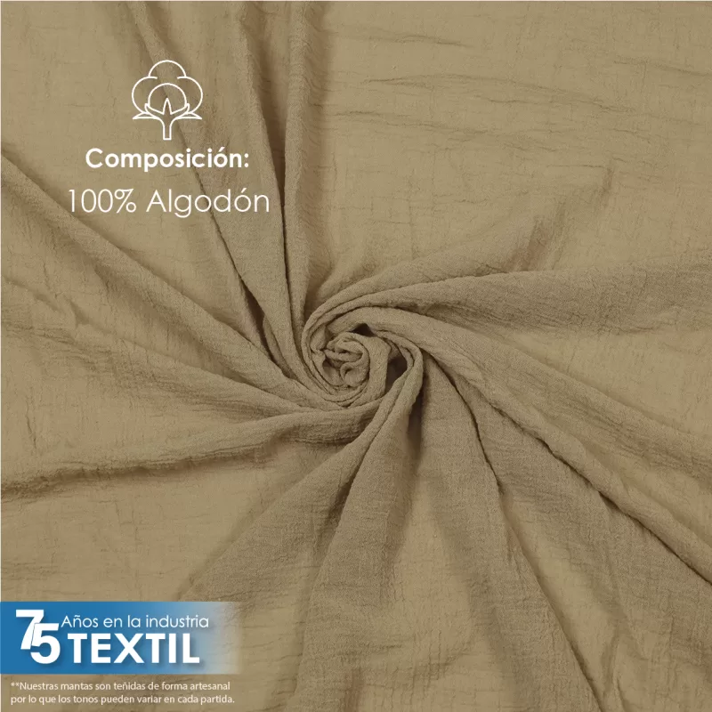 Gasa Teñida 1.90 M ancho Arena