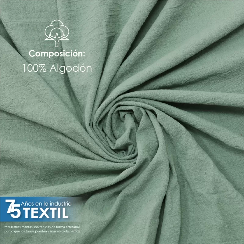 Manta Lino 1.70 M ancho Sage