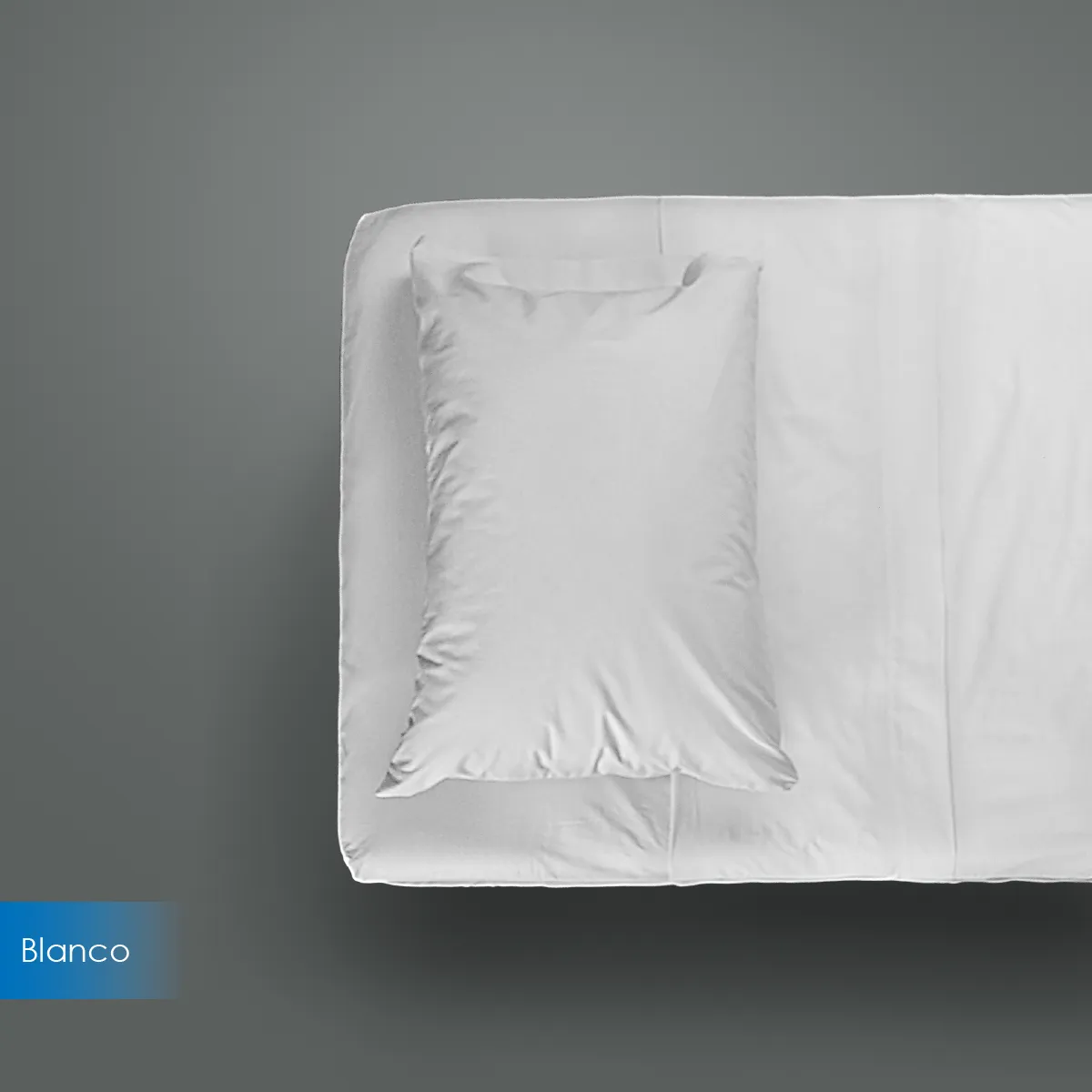 Juego Sábanas Manta Blanco Queen Size Colchón Normal 25 cm: imagen 1
