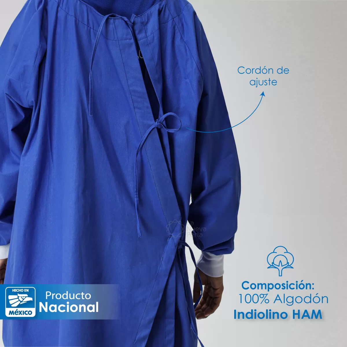Bata de Cirujano Indiolino HAM: imagen 4