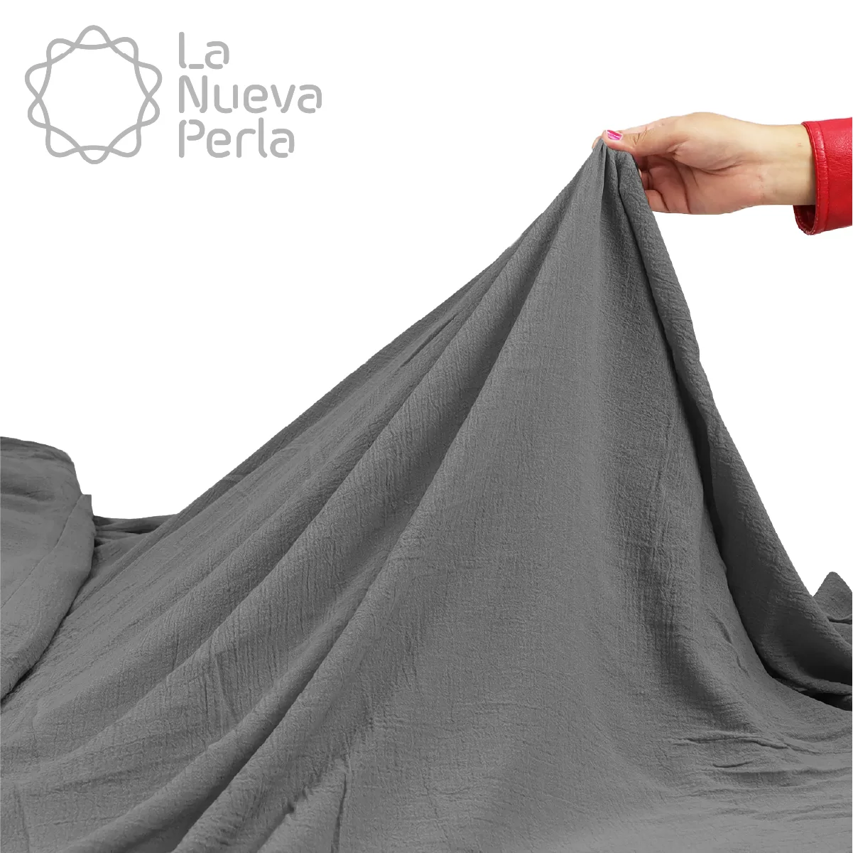 Gasa Teñida 1.90 M ancho Gris Oxford: imagen 7