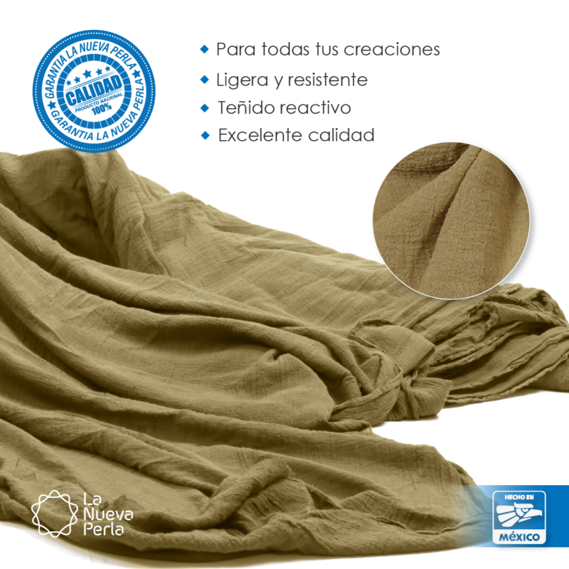 Gasa Teñida 1.90 M ancho Rojo