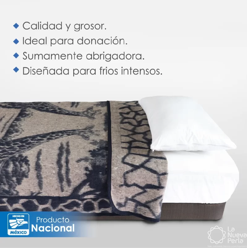 Cobertor Tipo San Marcos Económico - 1.800 kg / 1.70 x 2.20 m
