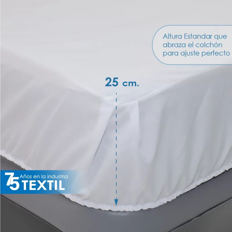 Cubre Colchón Ahulado (Impermeable) Individual Normal