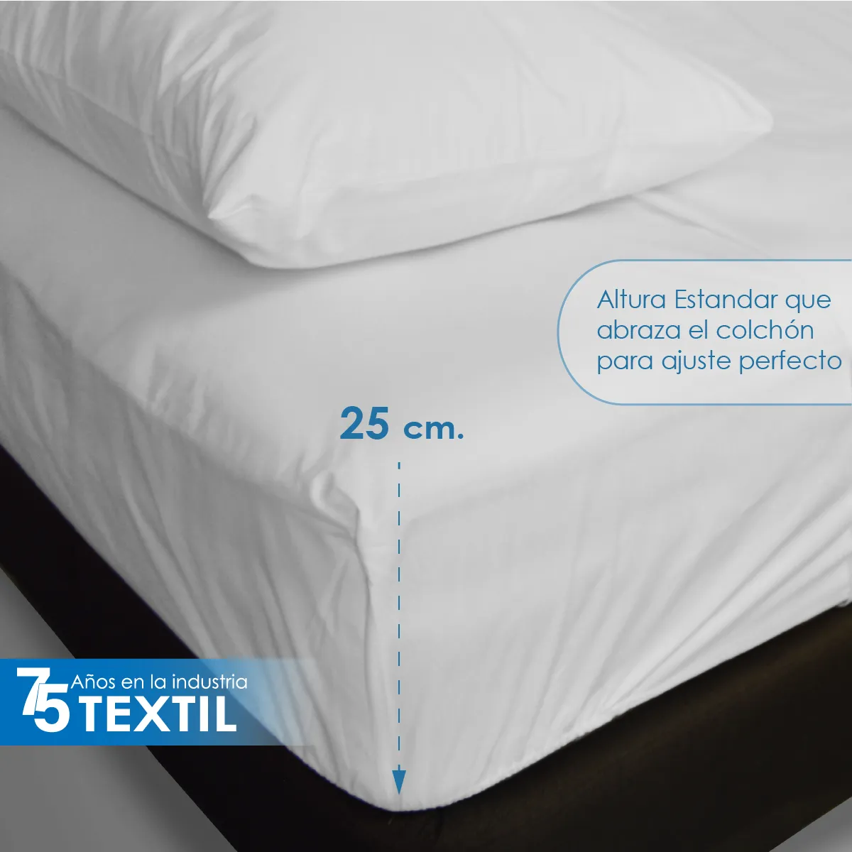 Sábana de cajón King Size 220H Colchón Normal: imagen 3