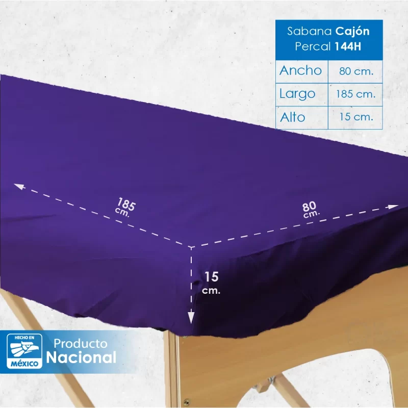 Juego Sábanas de Spa 144H Morado