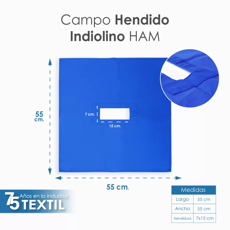 Campo Hendido 55×55 cm Indiolino HAM