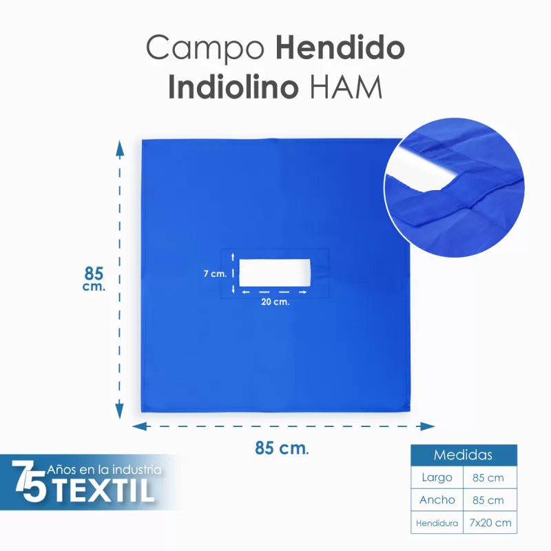 Campo Hendido 85×85 cm Indiolino HAM