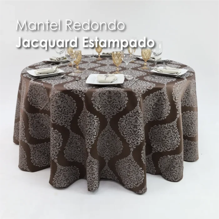 Mantel Yackard Redondo YE-177 CHOHOLATE
