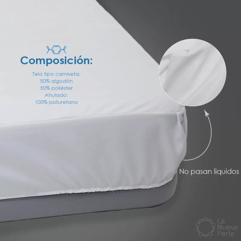 Cubre Colchón Ahulado (Impermeable) Individual Normal