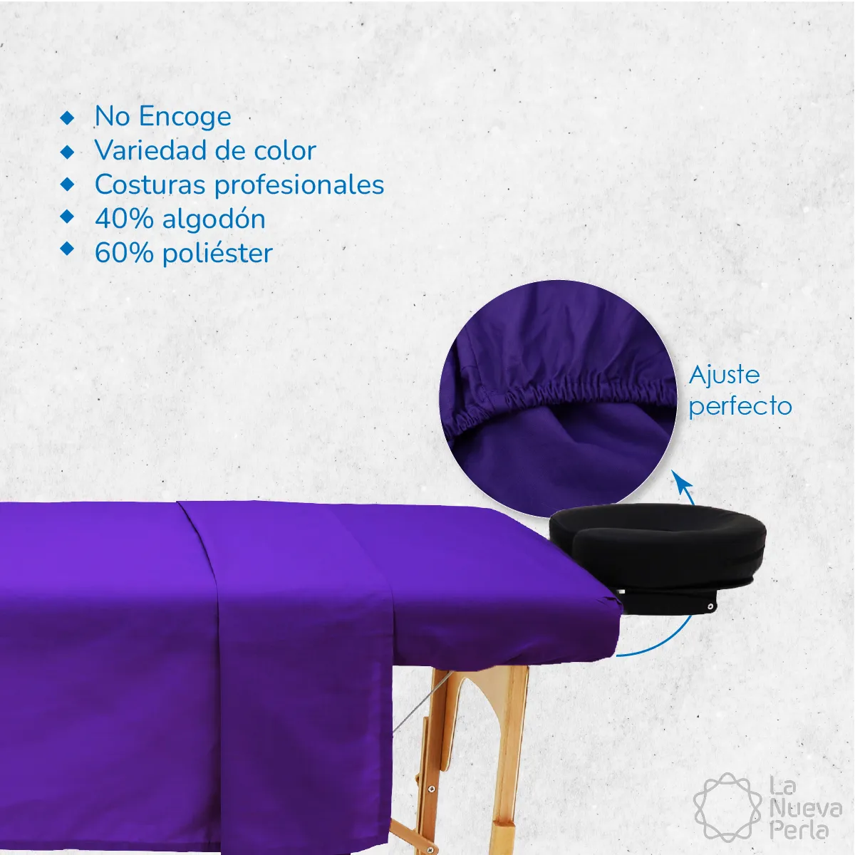 Sábana de Cajón SPA 144H Morado: imagen 3