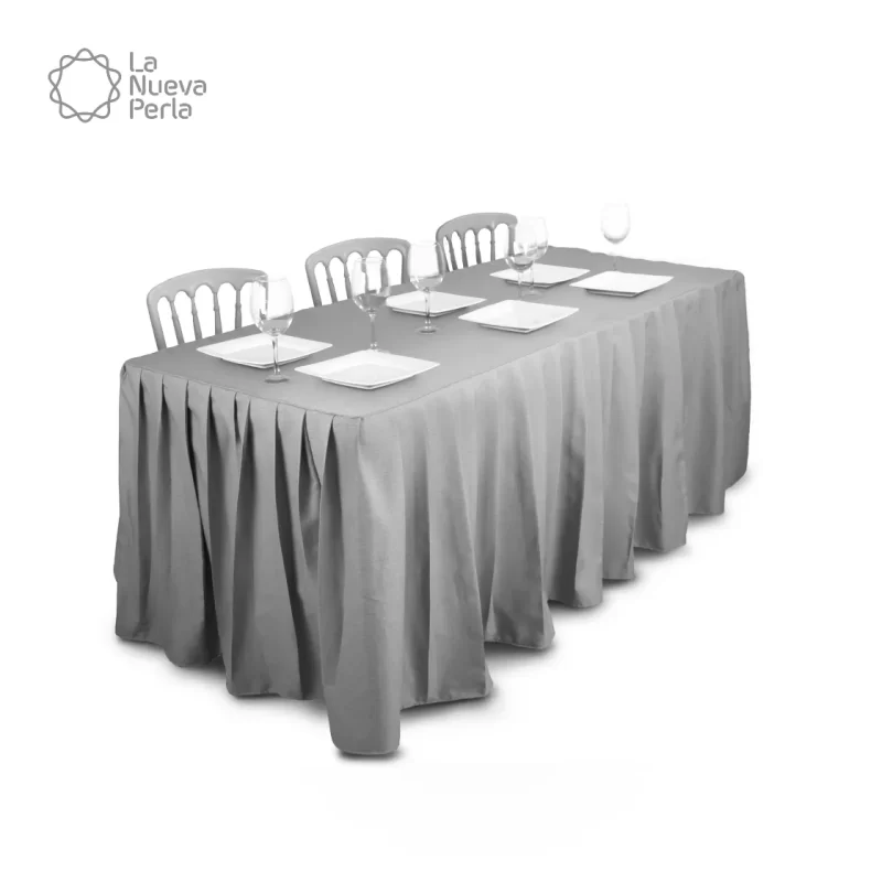Bambalina Lino Venecia 183x60x70 cm (para tablón 183x75 cm) Arena Claro