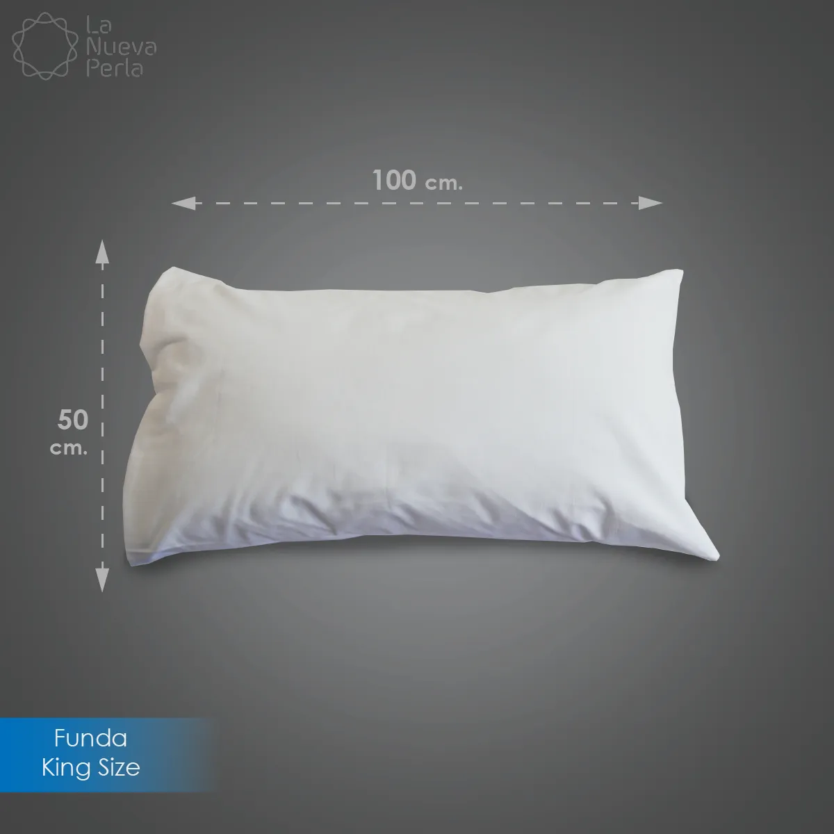 Funda de Almohada Percal 144H King Size: imagen 2