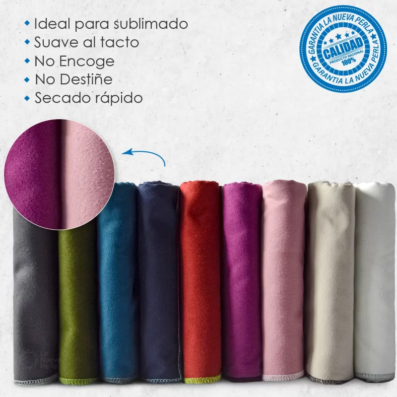 Toalla Deportiva Gym 50 X 85 cm 90% Poliéster 10% Poliamida