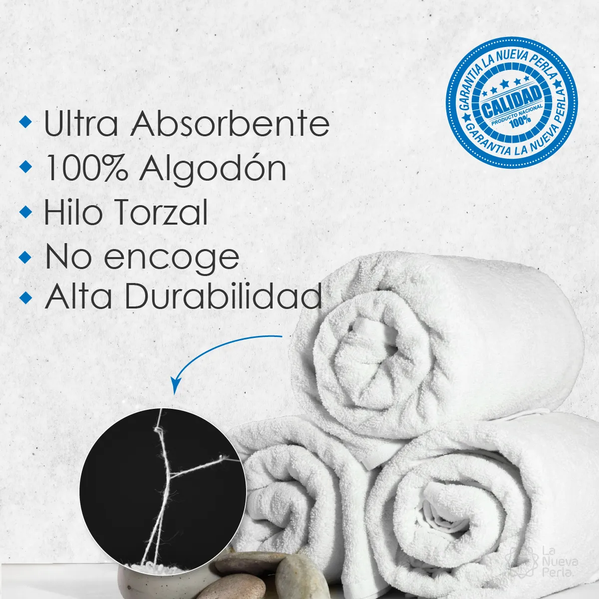 Toalla Real Tapete 60 X 40 CM 170 GRMS: imagen 4