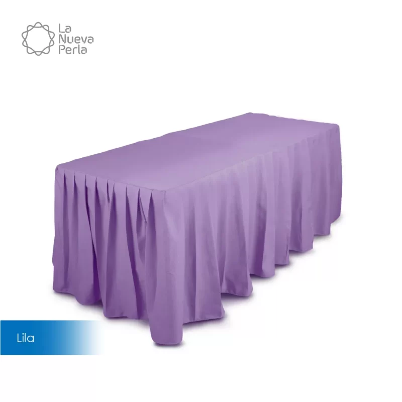 Bambalina Lino Venecia 244x75x75 cm (para tablón 244x75 cm) Lila