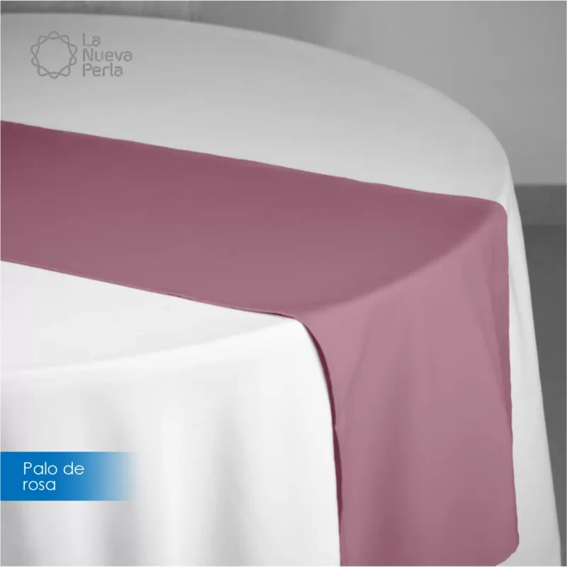 Camino de mesa Tergal Liverpool 50x200 Palo de Rosa
