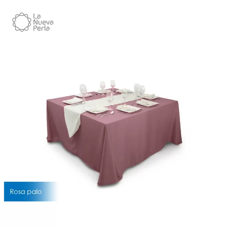 Mantel Imperial Lino Venecia 2.90 X 2.90 M Palo de Rosa
