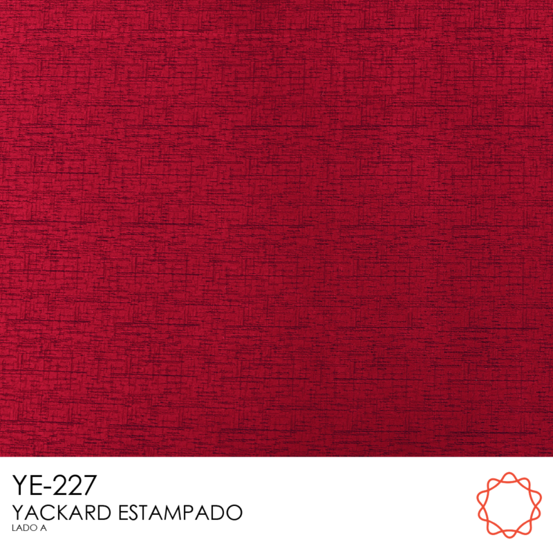Mantel Yackard Redondo YE-227 VENECIA ROJO