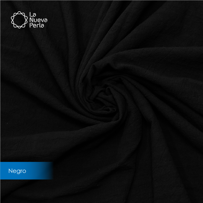 Manta Lino 1.70 M ancho Negro