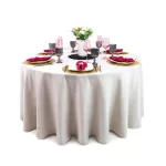 Mantel Redondo Lino Ginebra 2.90 D Arena