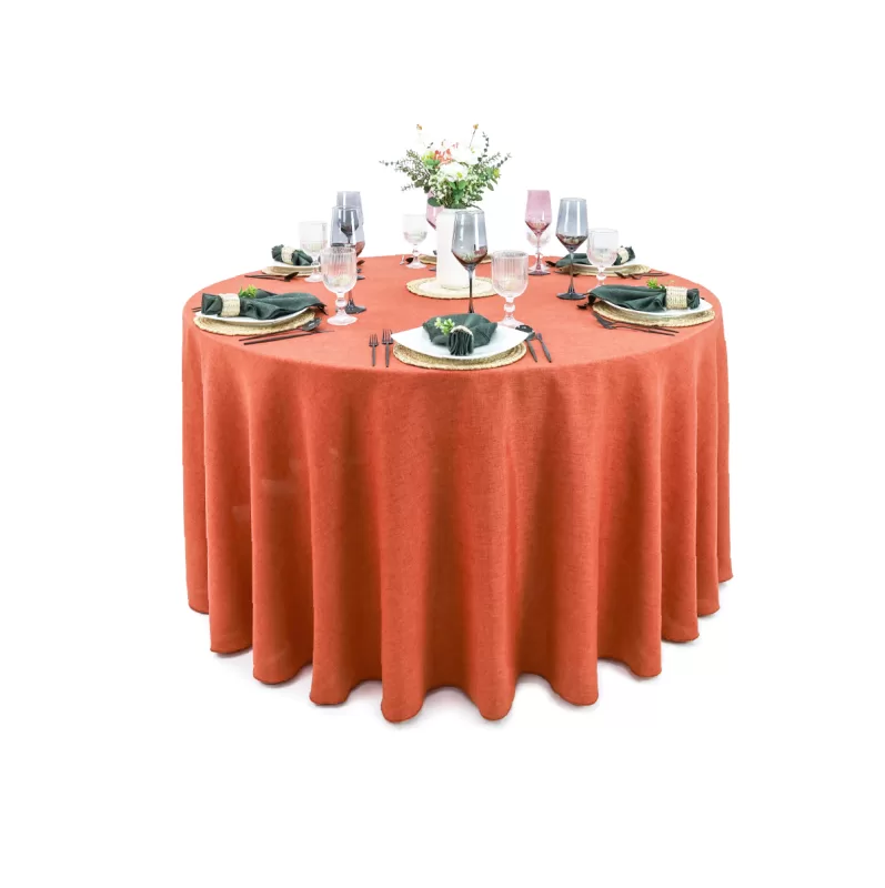 Mantel Redondo Lino Ginebra 2.90 D Shedron
