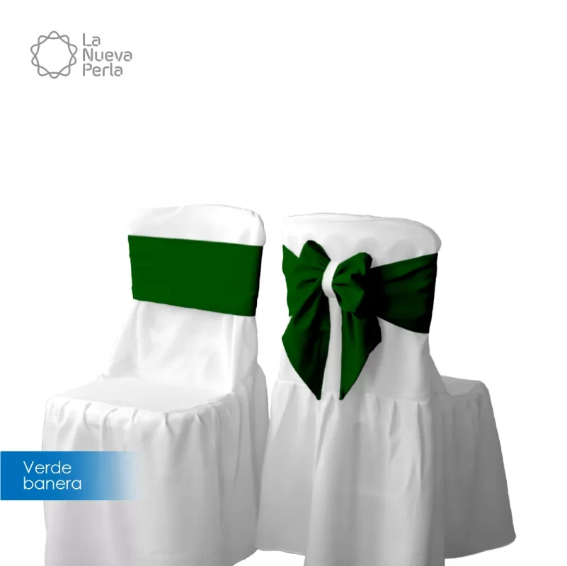 Moño Tergal Liverpool 16x170 cm Verde Bandera