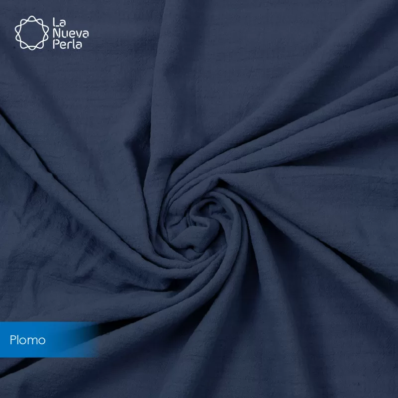 Manta Lino 1.70 M ancho Gris Plomo