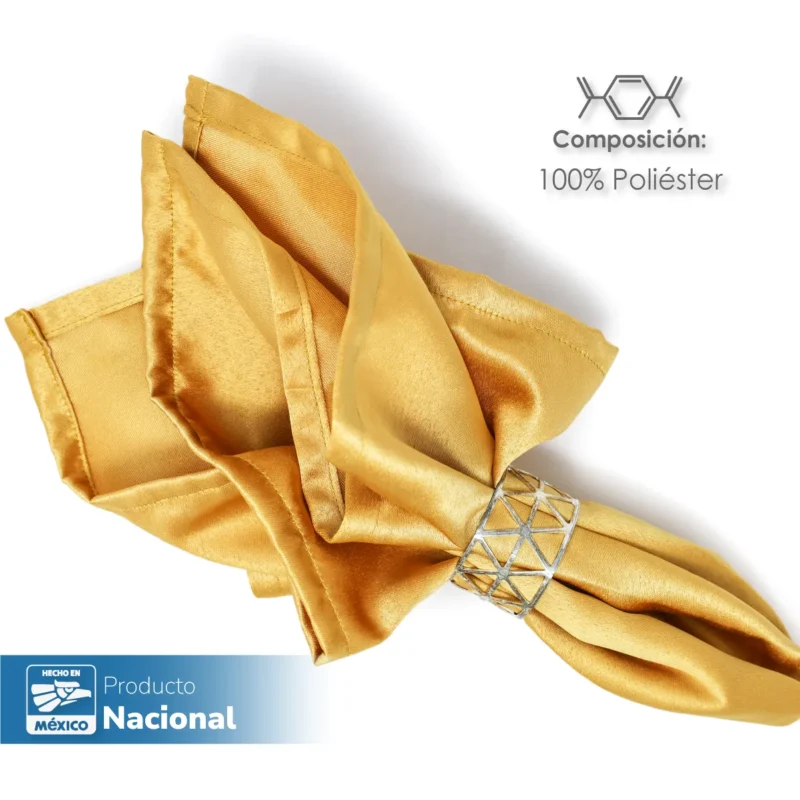 Servilleta Yackard Liso 45x45 cm Oro