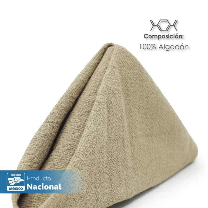 Servilleta Manta Artesanal 100% algodón 45x45 cm Arena