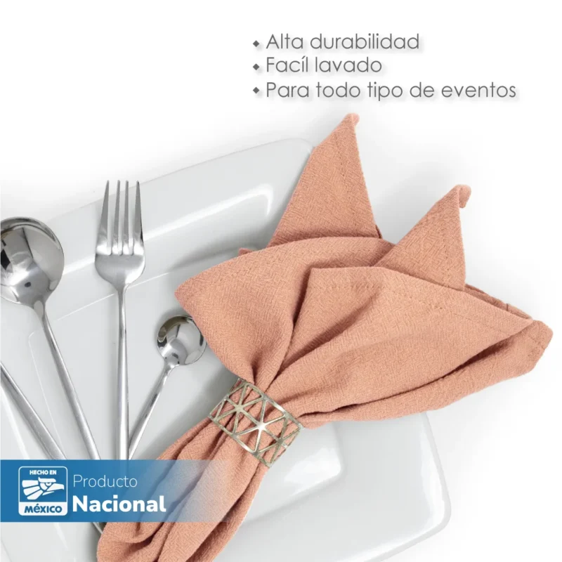 Servilleta Manta Artesanal 100% algodón 45x45 cm Rous