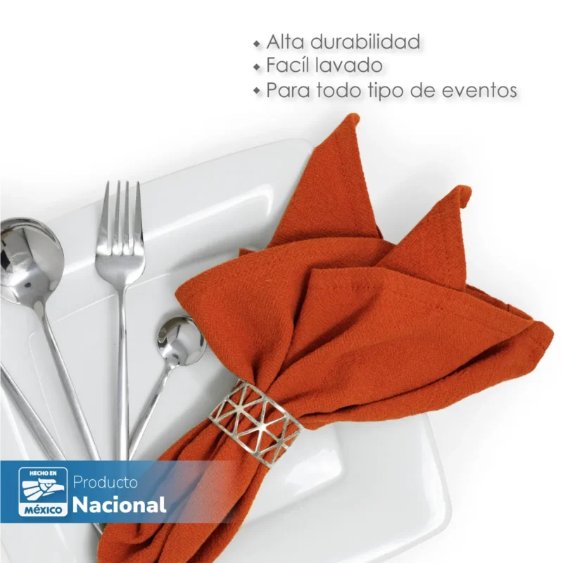 Servilleta Manta Artesanal 100% algodón 45x45 cm Shedron