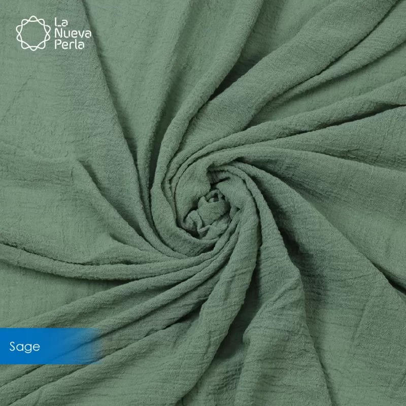 Gasa Teñida 1.90 M ancho Sage
