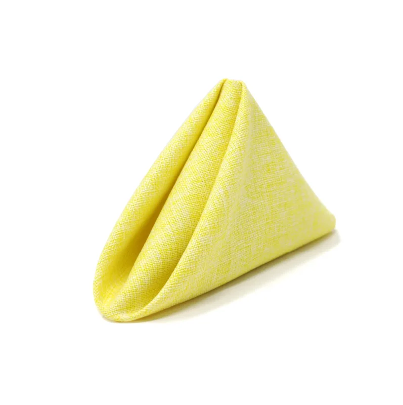 Servilleta Lino Ginebra 45x45 cm Amarillo