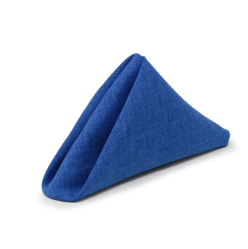 Servilleta Lino Ginebra 45x45 cm Azul Rey