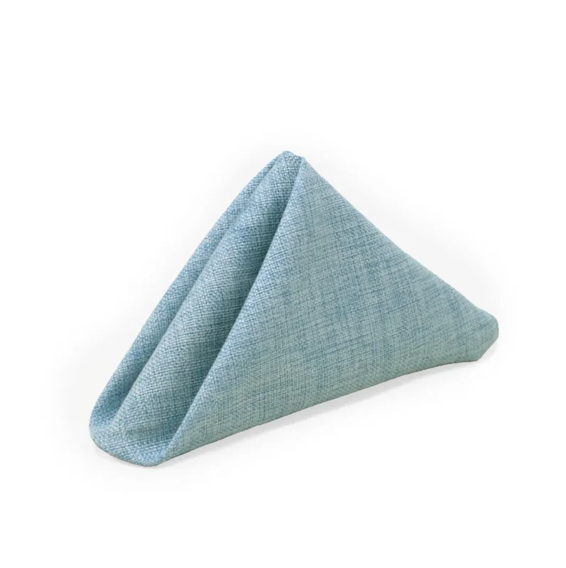 Servilleta Lino Ginebra 45x45 cm Azul Cielo