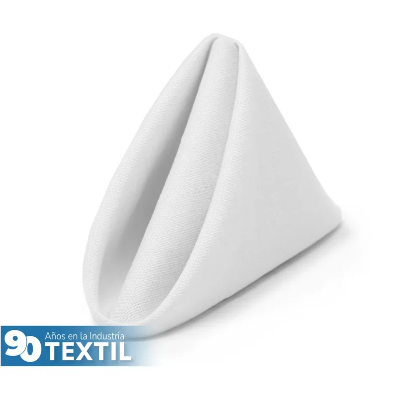 Servilleta Lino Ginebra 45x45 cm Blanco