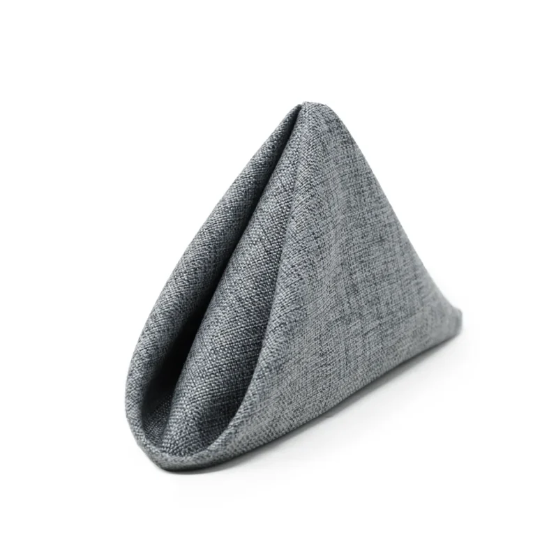 Servilleta Lino Ginebra 45x45 cm Gris Oxford