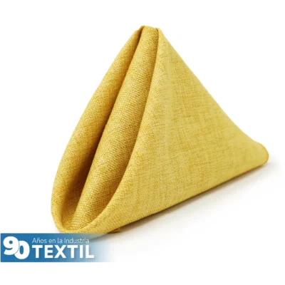 Servilleta Lino Ginebra 45x45 cm Mostaza: imagen 4