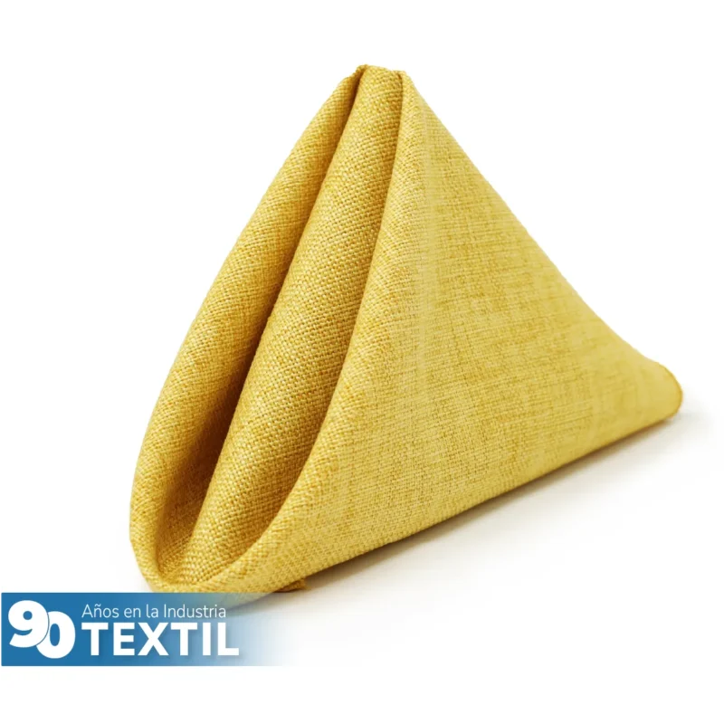 Servilleta Lino Ginebra 45x45 cm Mostaza