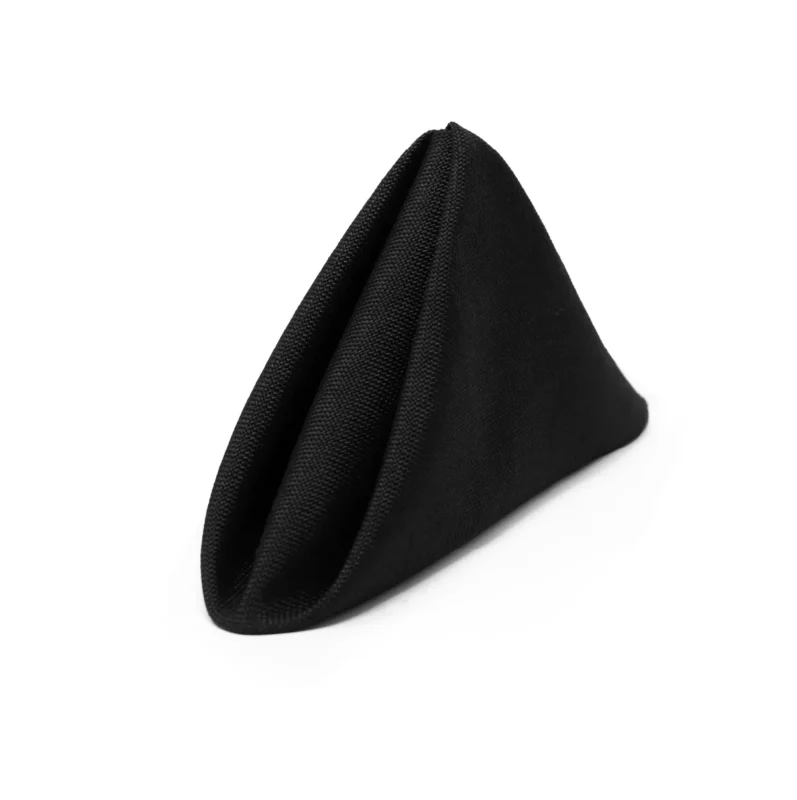 Servilleta Lino Ginebra 45x45 cm Negro