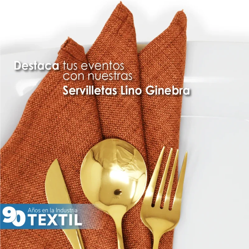 Servilleta Lino Ginebra 45x45 cm Shedron