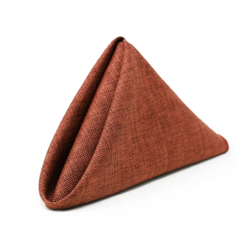 Servilleta Lino Ginebra 45x45 cm Tabaco