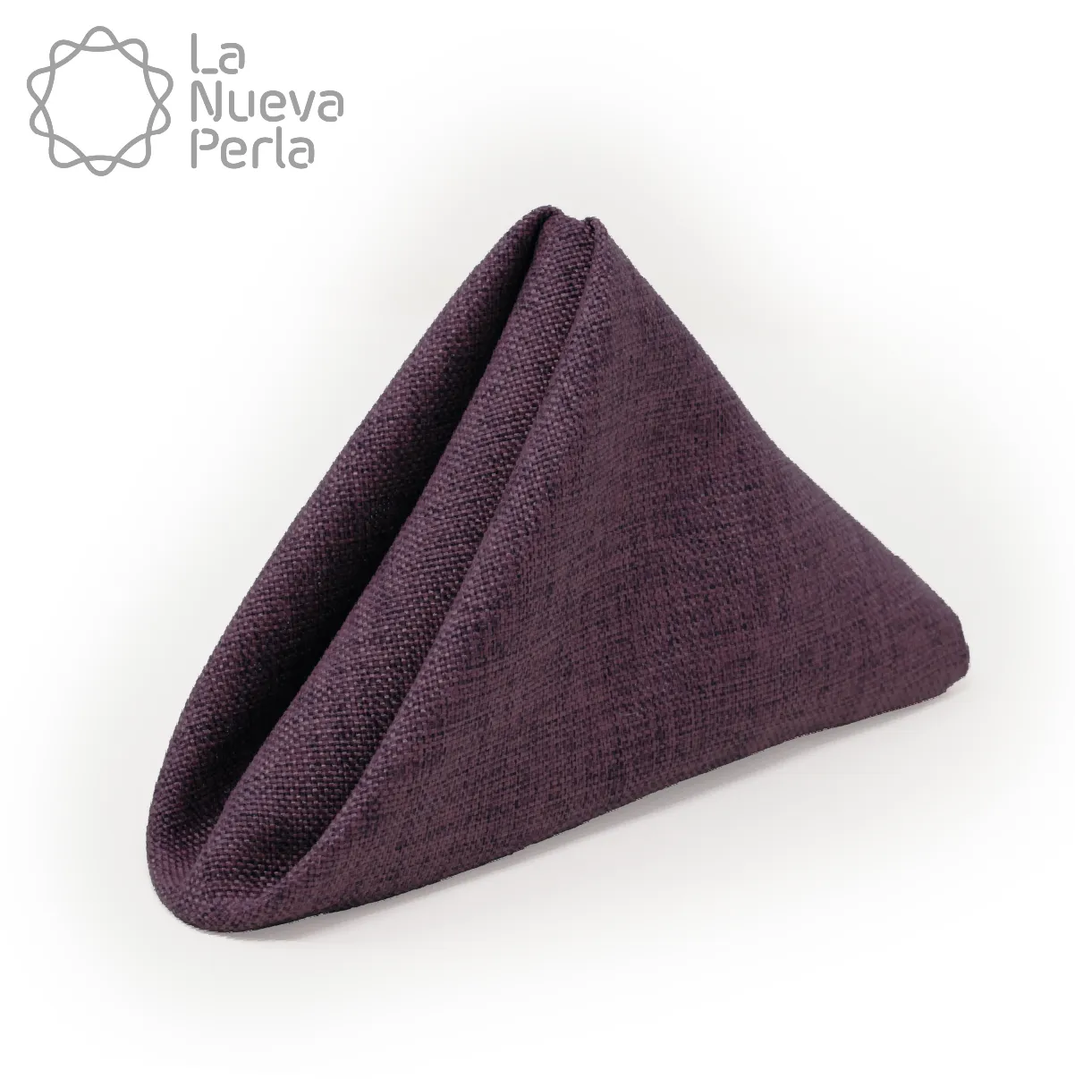 Servilleta Lino Ginebra 45x45 cm Uva: imagen 1