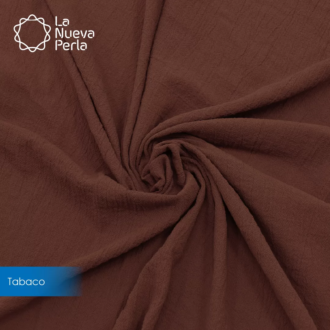 Manta Artesanal 1.90 M ancho Tabaco: imagen 1