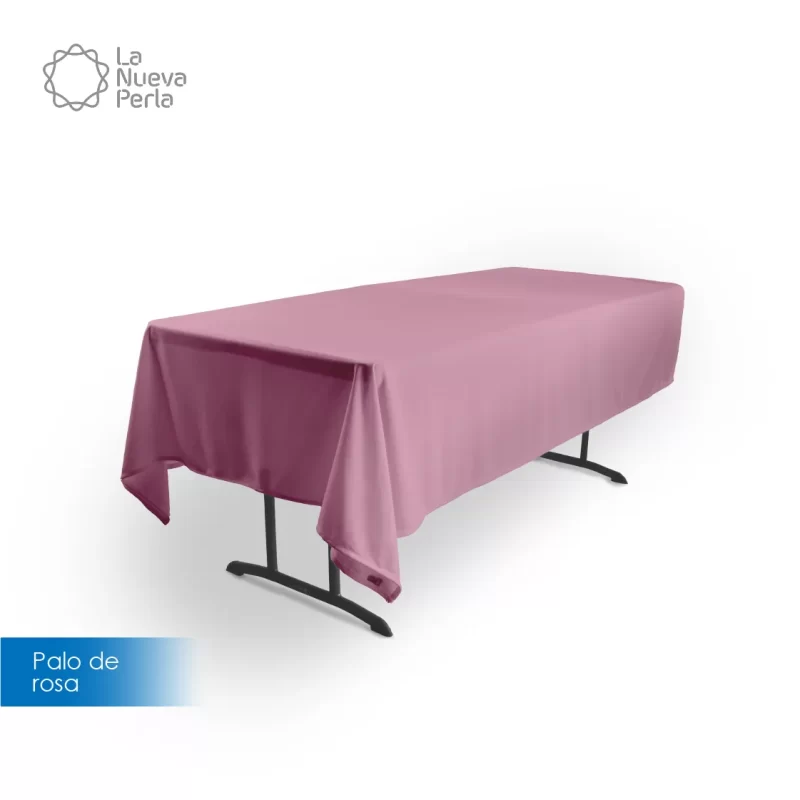 Mantel Tablón Tergal Liverpool 255x145 cm Palo de Rosa