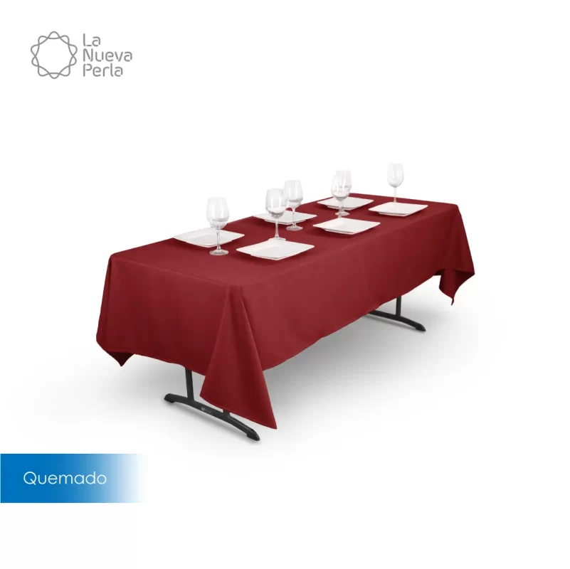 Mantel Tablón Lino Venecia 220X145 cm (para tablón 120x60 cm) Aguacate